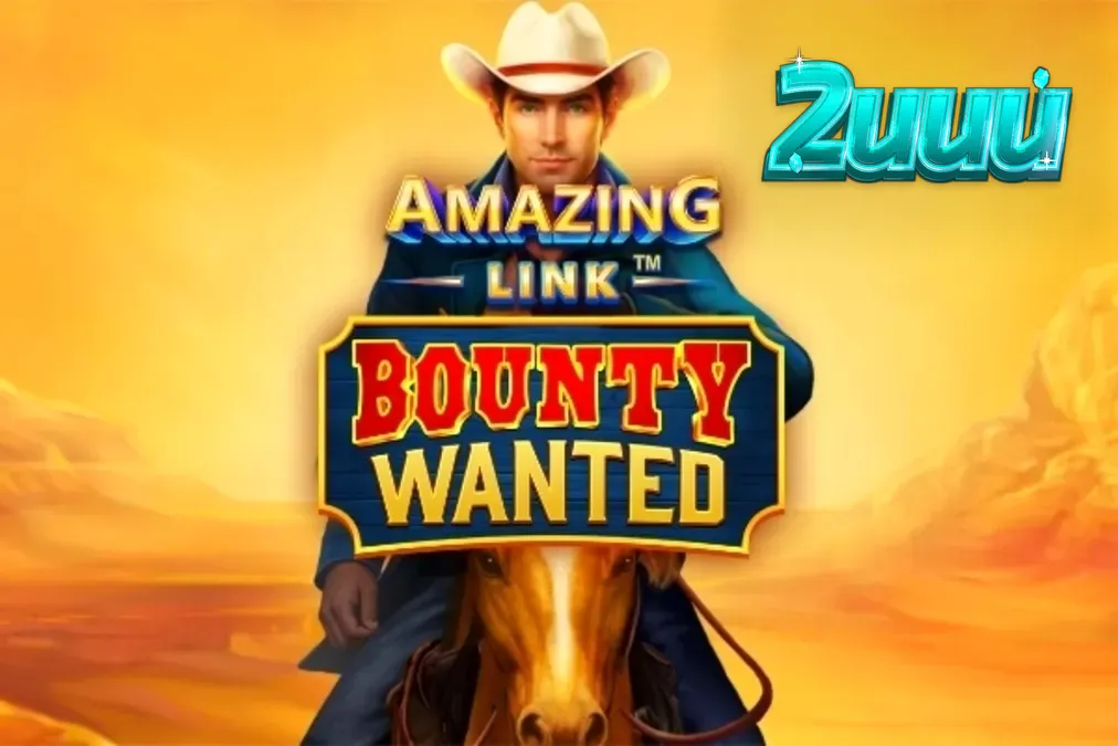 Interface do jogo Amazing Link Bounty Wanted com tema de Velho Oeste